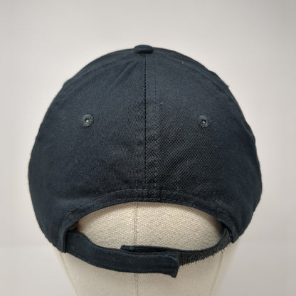 PCRD Strapback Hat Black Youth One Size Adjustable Port & Company