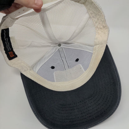 IFS Inland Foundation Specialties Snapback Trucker Hat Blue OS Mesh Back 6 Panel