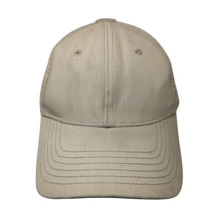 Propper Strapback Hat Tan One Size Adjustable Solid 6 Panel Vent Holes