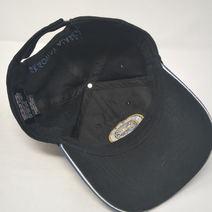 White Pass & Yukon Route Strapback Hat Black One Size Skagway Alaska