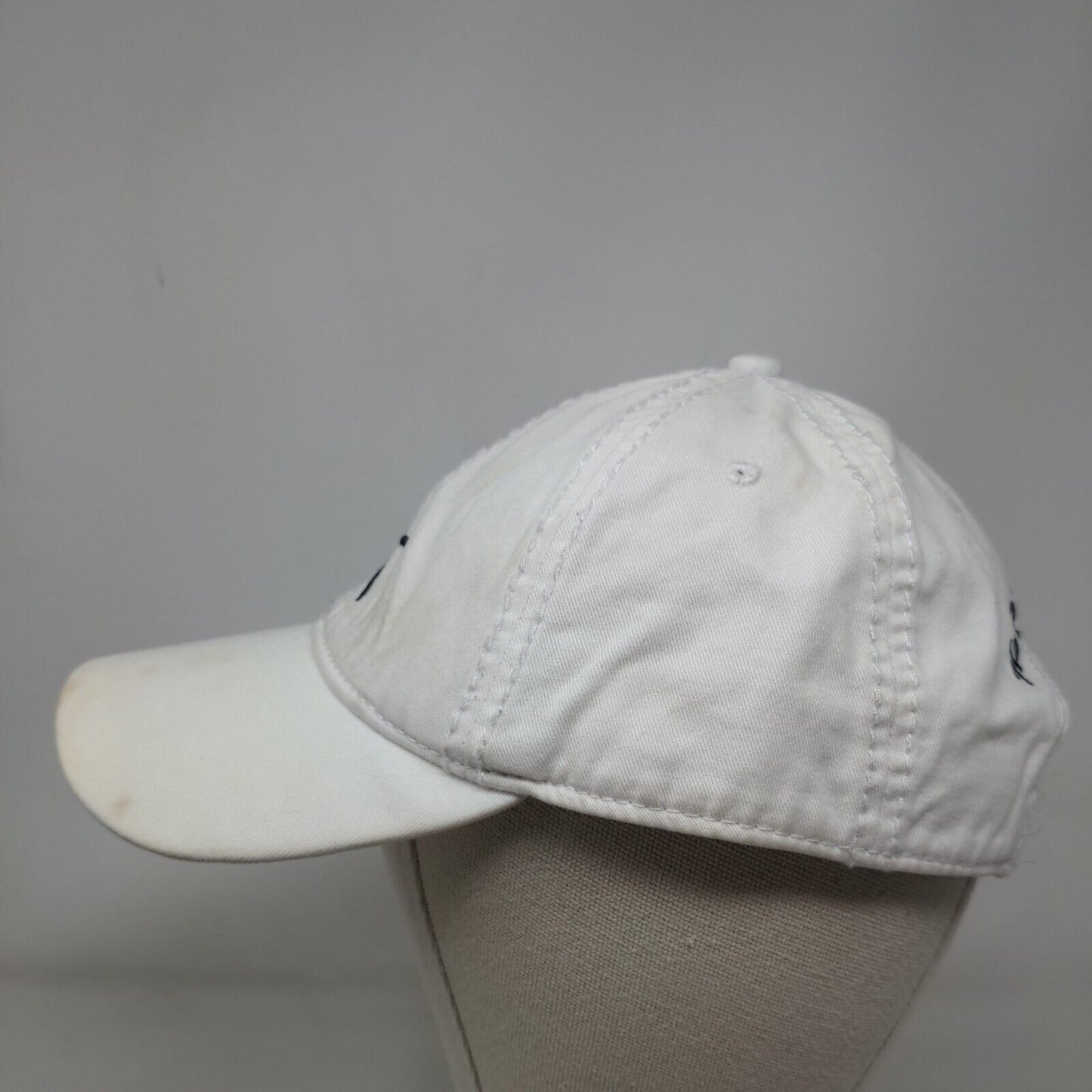 Starfish Hampton Beach NH Strapback Hat Cream One Size Adjustable Embroidered