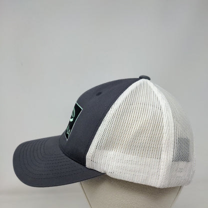Big Tuna Snapback Mesh Back Trucker Hat Gray OSFA Colorblock Sport-Tek