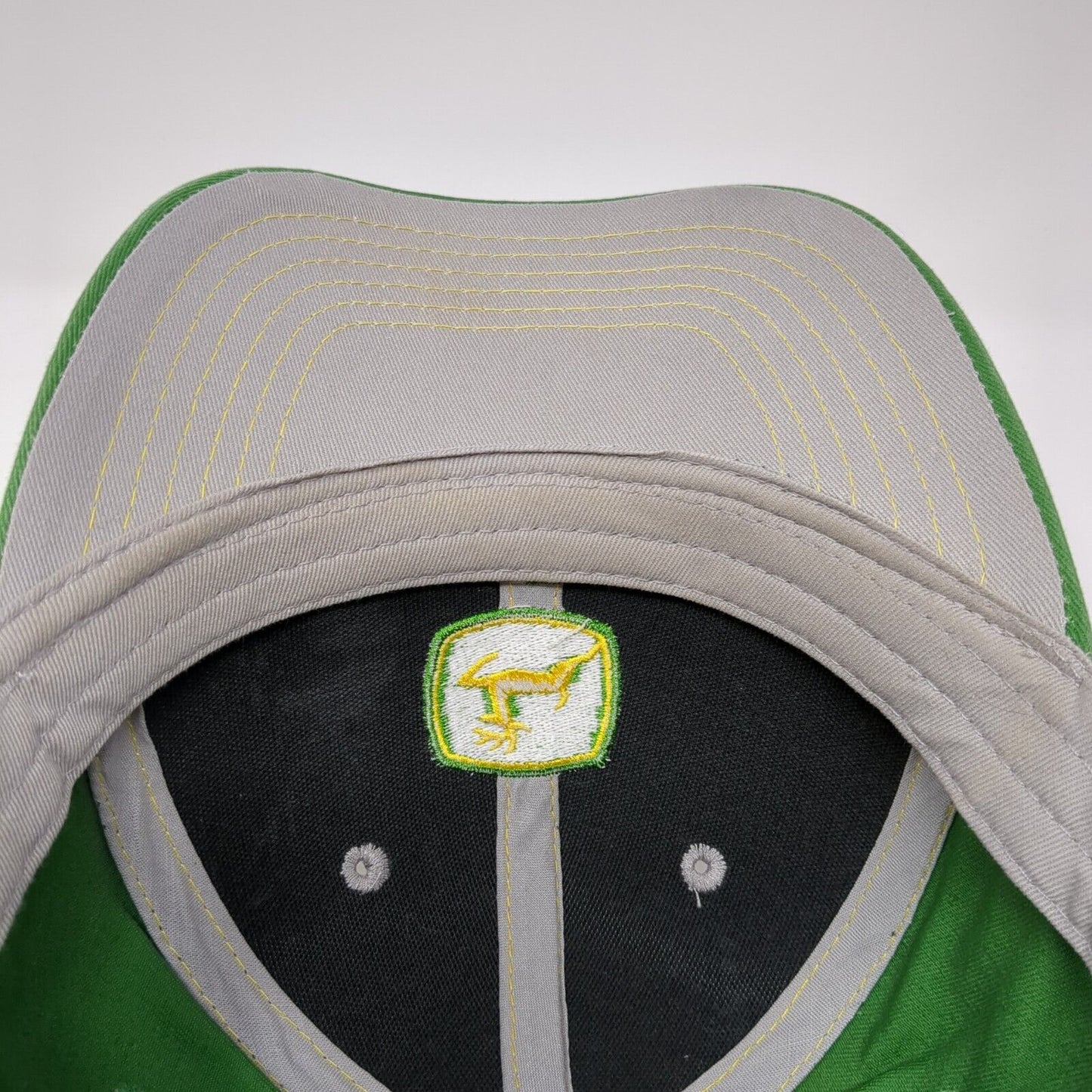 John Deere Strapback Baseball Cap Multicolor One Size Adjustable Embroidered