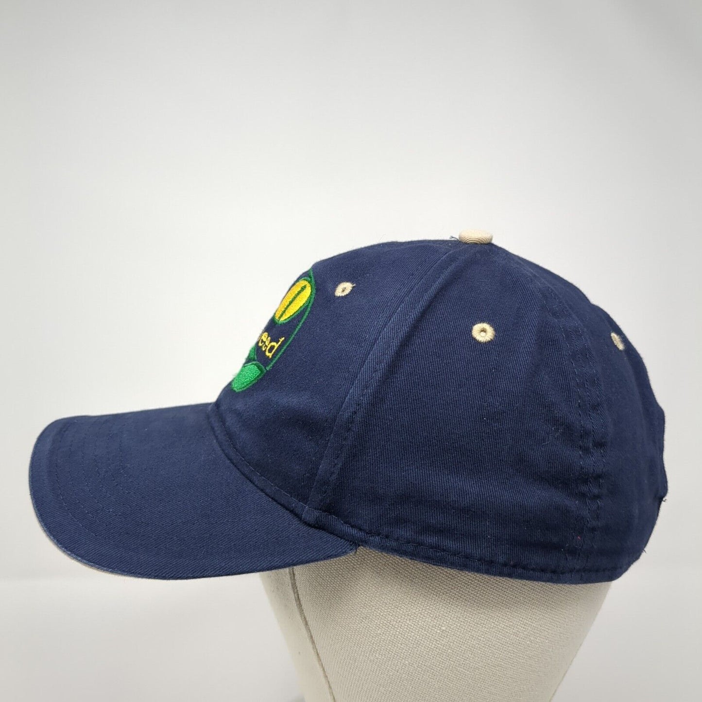Price & Sons Seed Strapback Hat Blue One Size Let Us Help You Grow Otto