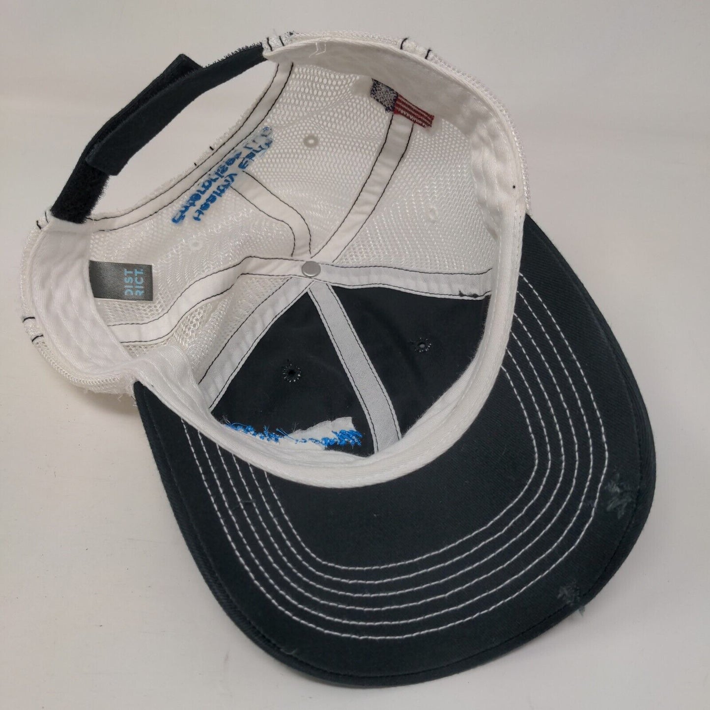 Magic Valley Compost Strapback Trucker Hat Black One Size Adjustable District