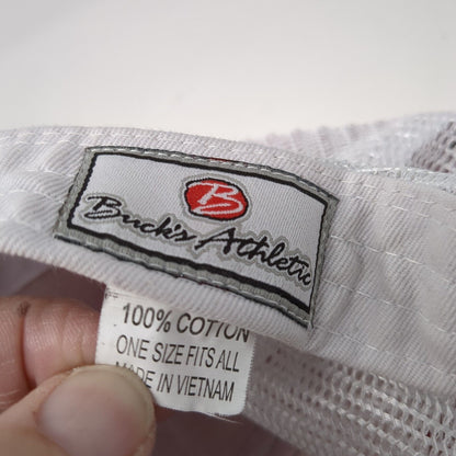 MG Boise ID Strapback Trucker Hat Red OS Adjustable Mesh Back Buck's Athletic