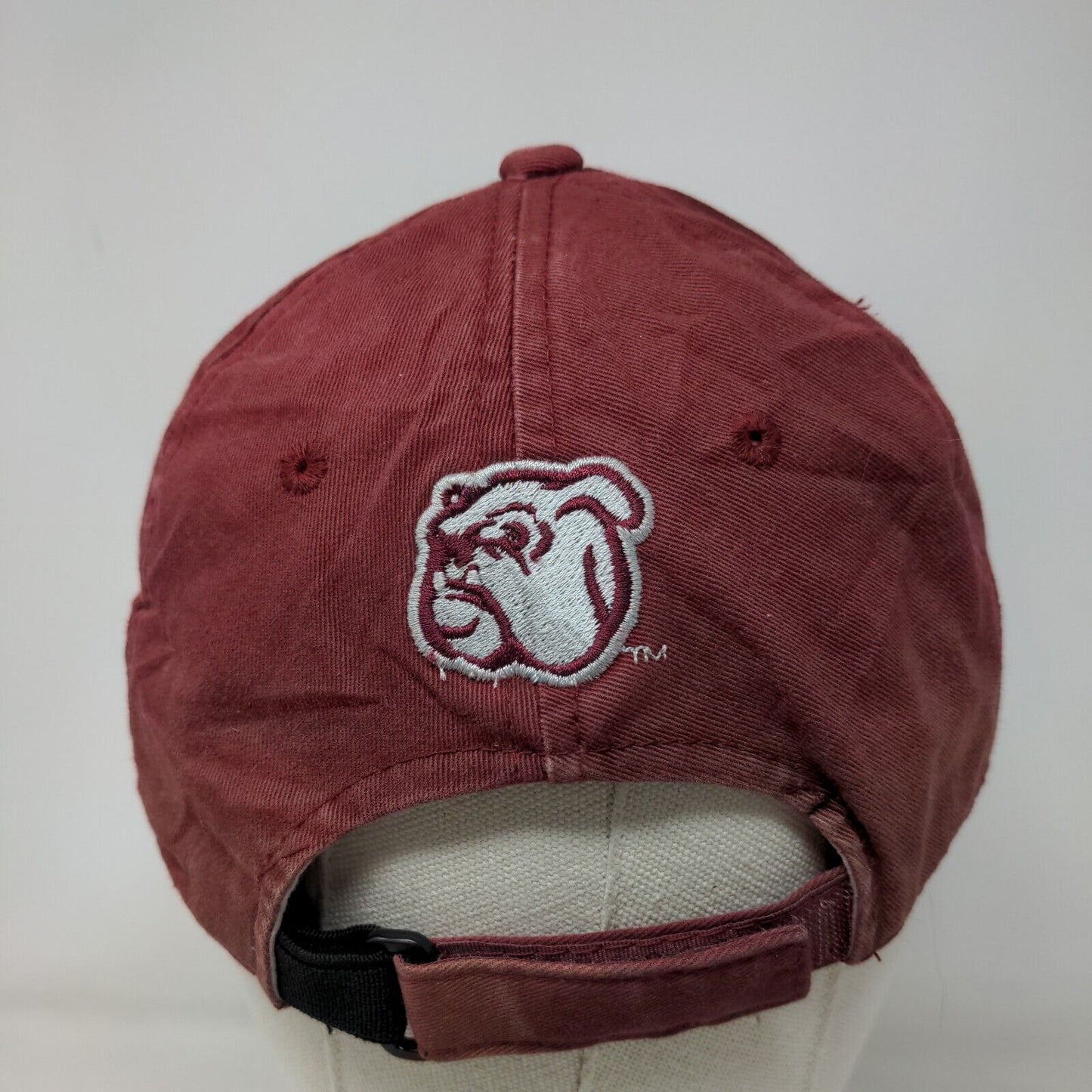 OC Sports Men's Strapback Hat Red OSFM Embroidered Mississippi State Bulldogs