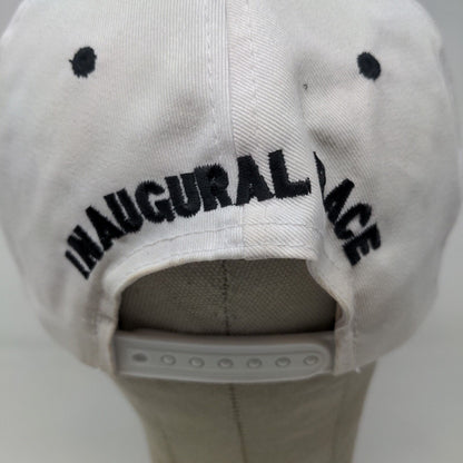 SS Sport Service Men's Snapback Hat White Black OSFA Brickyard 400 Vintage 1994