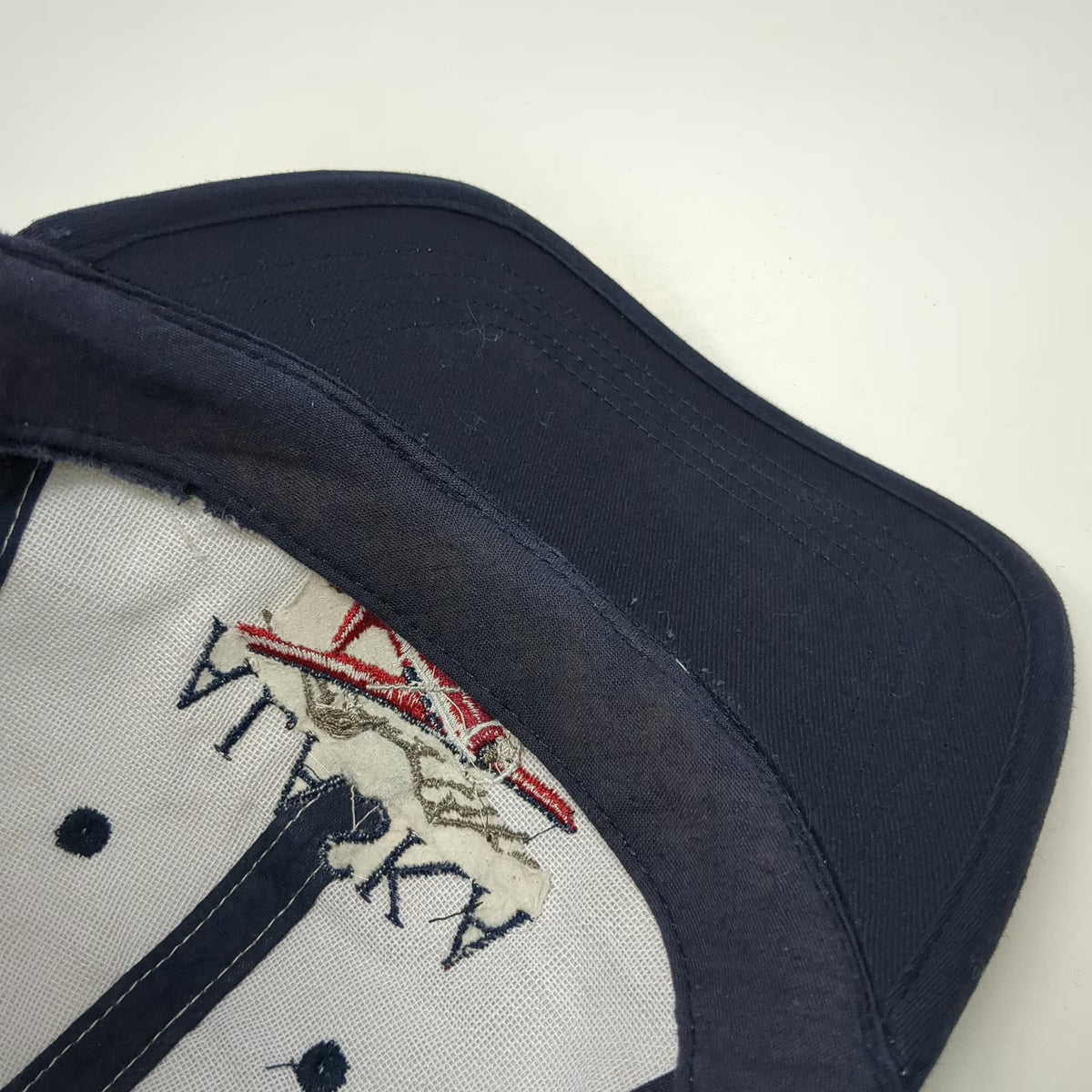 Tongass Alaska Seaplane Mountain Hat Beige Blue One Size Snapback Baseball Cap