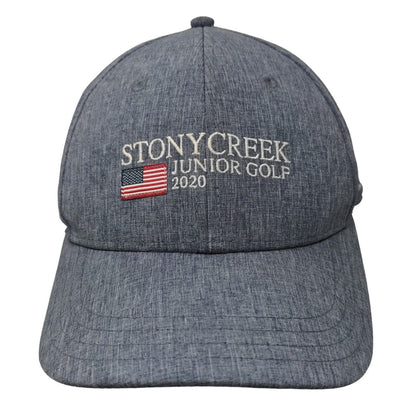 Pukka Men's Strapback Hat Blue Embroidered Stony Creek Junior Golf Club 2020
