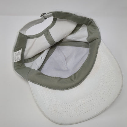 208EN LLC Est. 2021 Slideback Hat White OSFA Adjustable Solid Outdoor