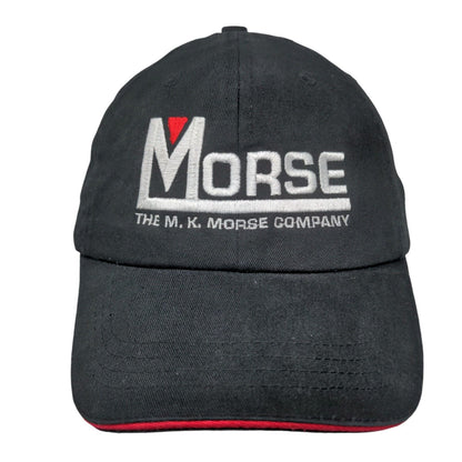 The M.K. Morse Company Slideback Hat Black One Size Embroidered Bayside