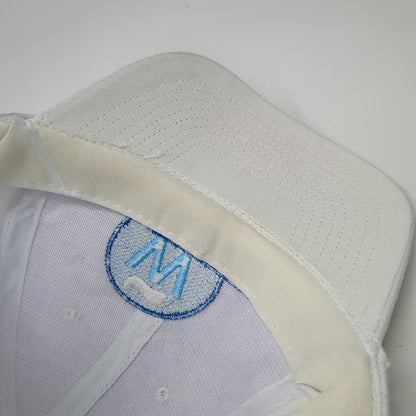 Hit Wear White Baseball Cap One Size Strapback Toothbrush Dental Logo Hat