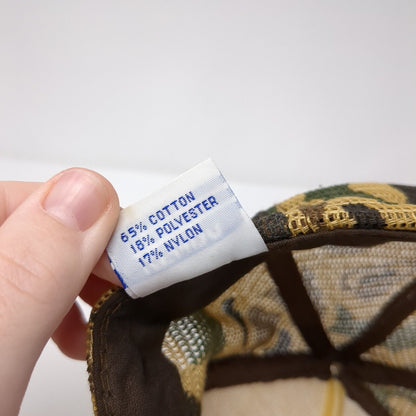 The 'Nam Snapback Mesh Back Trucker Hat Camo M/L Adjustable Kenda