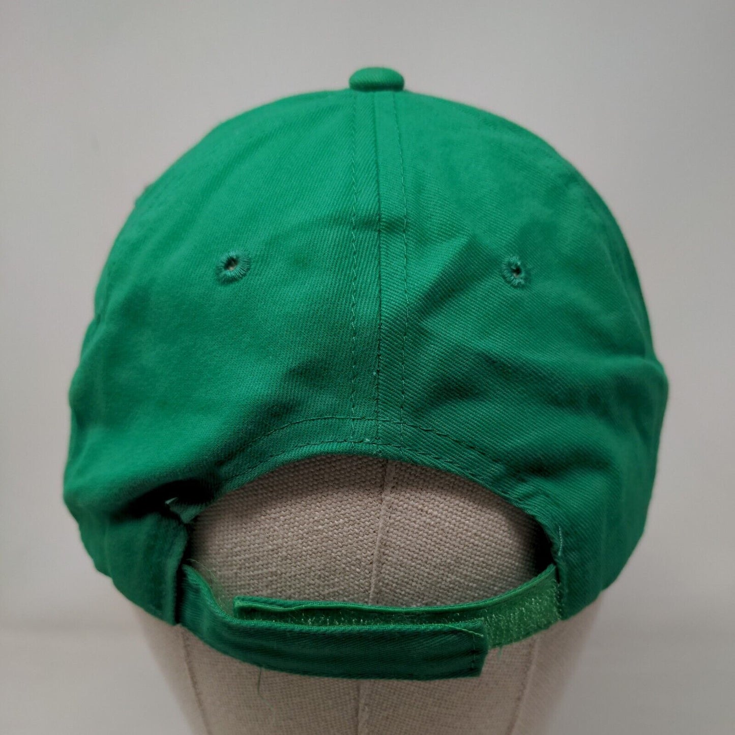 First Financial Group Strapback Hat Green One Size Embroidered Apollo