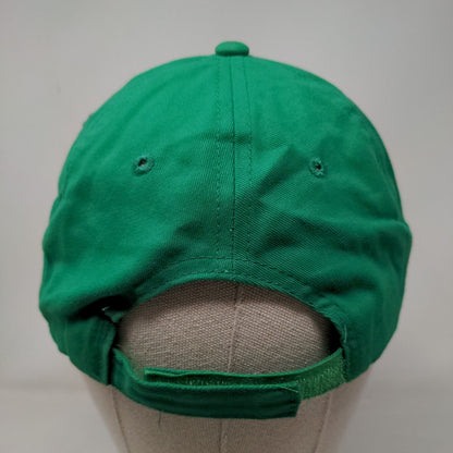 First Financial Group Strapback Hat Green One Size Embroidered Apollo