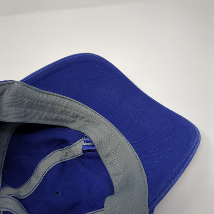 Adidas 3 Stripes Slideback Hat Blue One Size Adjustable Embroidered
