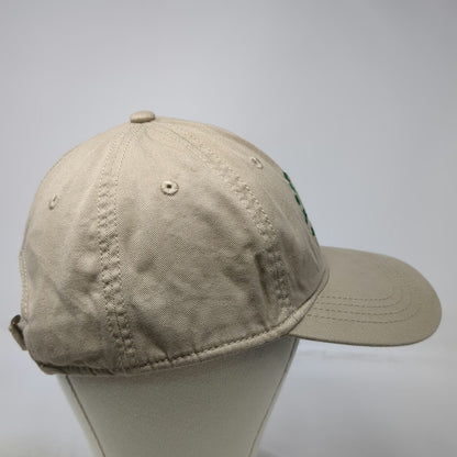 Cap America Baseball Cap Beige One Size Hat Slideback Cotton Camp Buck Freeman
