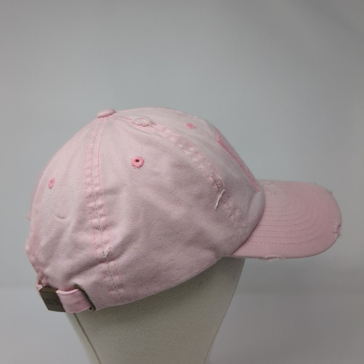 USA Flag Slideback Baseball Cap Pink One Size Adjustable Patriotic KB ETHOS