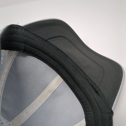 Nike Golf Strapback Hat Gray One Size Adjustable Swoosh Laser Cut