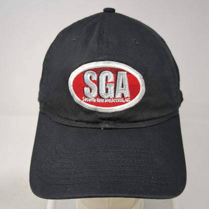 New Era SGA Security Gate Access Black One Size Baseball Cap Adjustable Hat