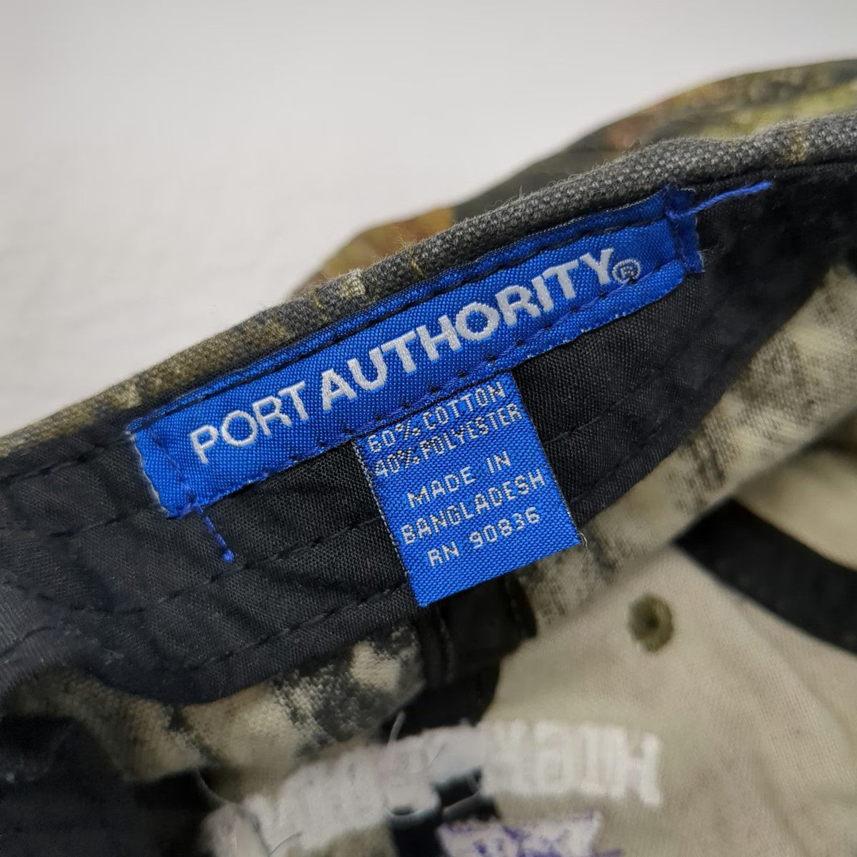 Port Authority High Point HPU Lacrosse Baseball Cap Green One Size Camo Hat
