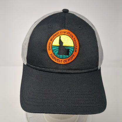 Harvest Of Hope Snapback Trucker Hat Black One Size Mesh Back Otto