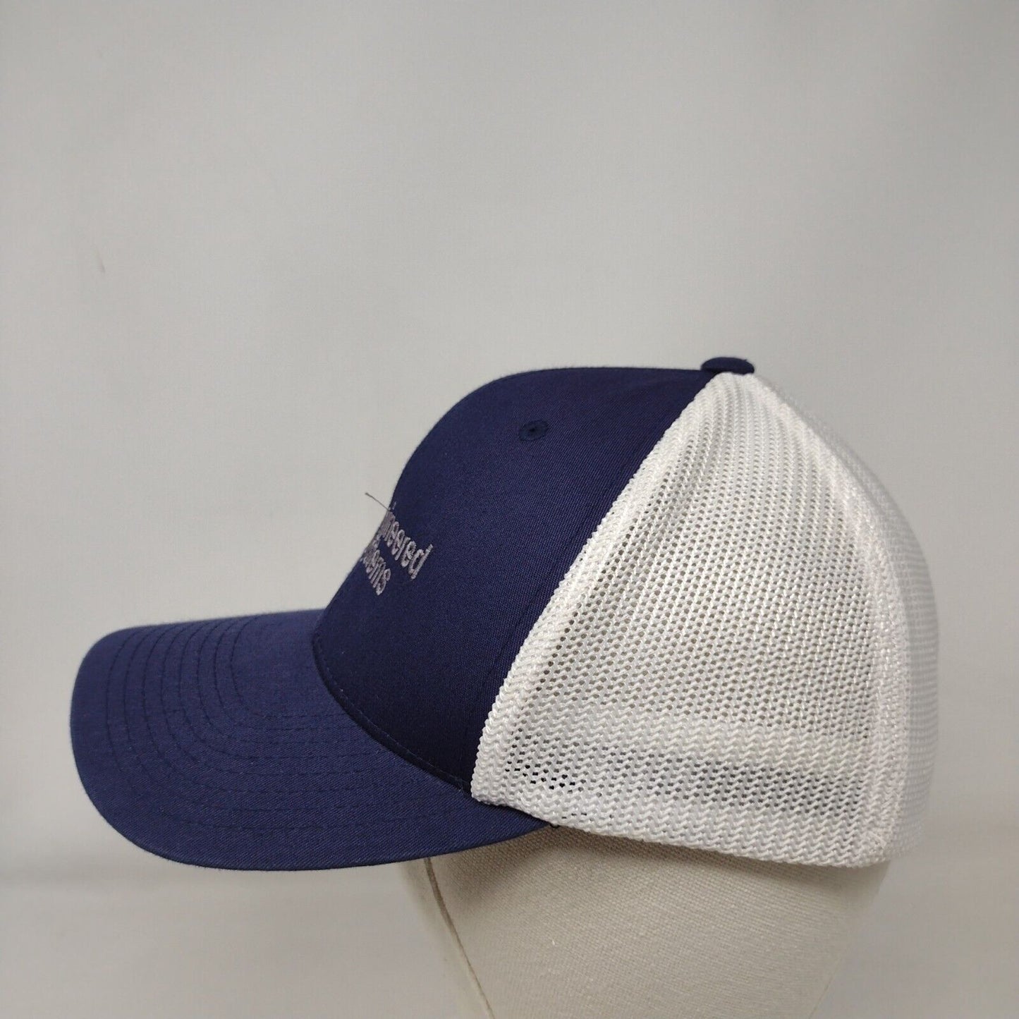 ACCO Engineered Systems Fitted Trucker Hat Blue S/M Port Authority