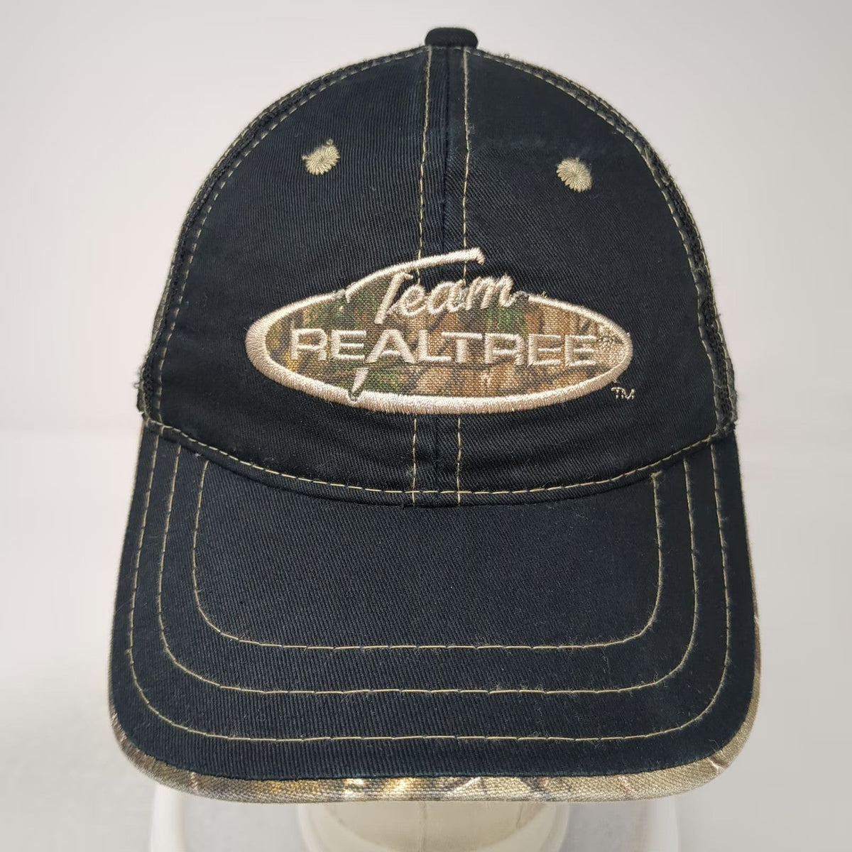 Outdoor Cap Team Realtree Baseball Black Green Brown One Size Hat Camo Mesh