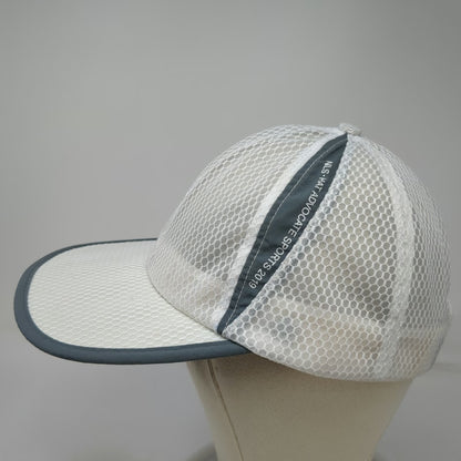 Ellewin Baseball Cap White One Size Strapback NLS Advocate Sports 2019 Mesh Hat