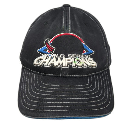 New Era MLB World Series Champions Baseball Cap Black One Size Strapback Hat
