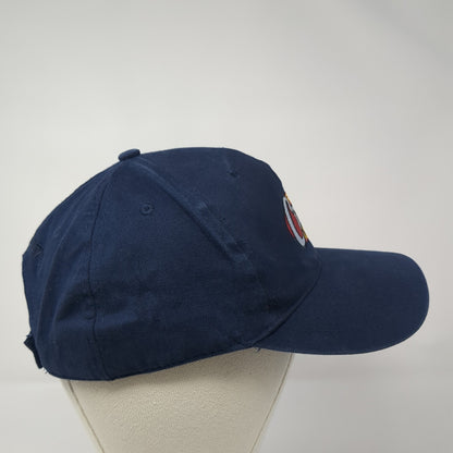 Raising Cane's Chicken Finger Baseball Cap Blue One Size Adjustable Embroidered