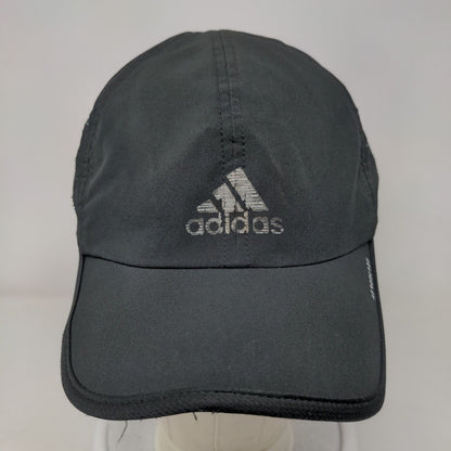 Adidas Aeroready Strapback Hat Black One Size Adjustable Breathable