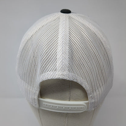 Bigfoot Sasquatch Snapback Trucker Hat Black One Size Mesh Back Yupoong