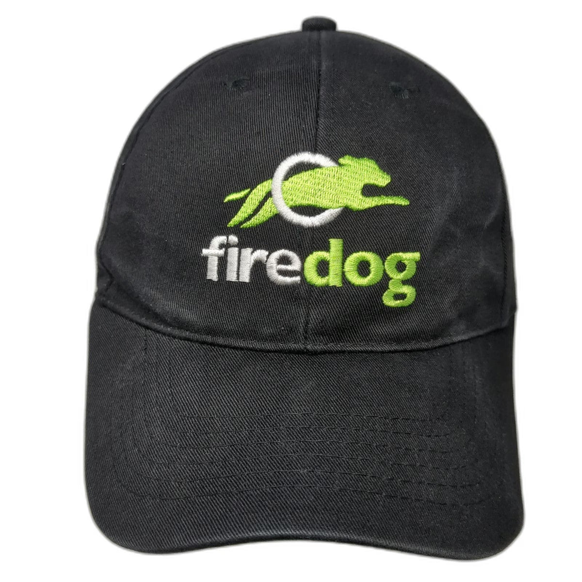 Target Marketing Firedog Logo Black Baseball Cap One Size Strapback Cotton Hat