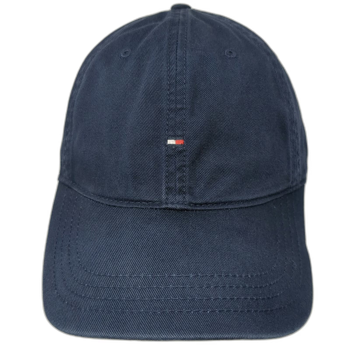 Tommy Hilfiger Baseball Cap Blue One Size Adjustable Strapback Cotton Logo Hat