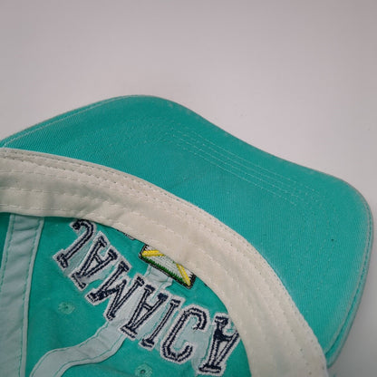 Jamaica Est. 1962 Slideback Baseball Cap Blue OS Adjustable Embroidered TBL