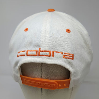 Puma Snapback Hat Orange One Size Tie Dye Cobra Golf Logo Patch Piping Flexfit