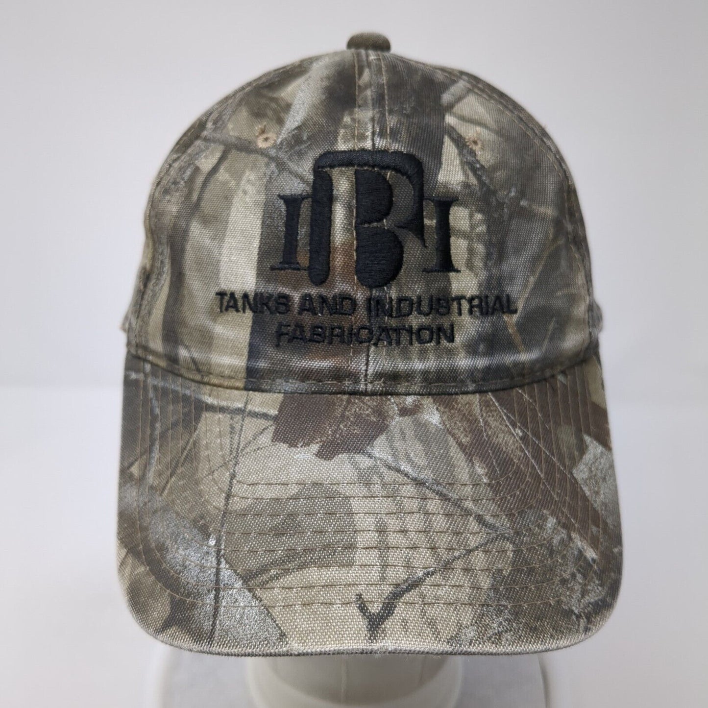 Tanks And Industrial Fabrication Strapback Hat Camo OS Realtree Port Authority