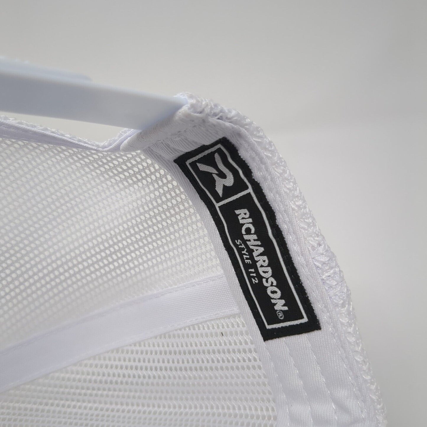 Stewart Patch Snapback Trucker Hat Red One Size Mesh Back Adjustable