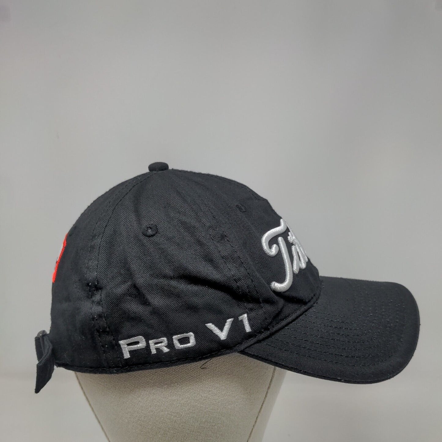 Titleist Slideback Hat Black One Size The Campaign for Carthage 6 Panel
