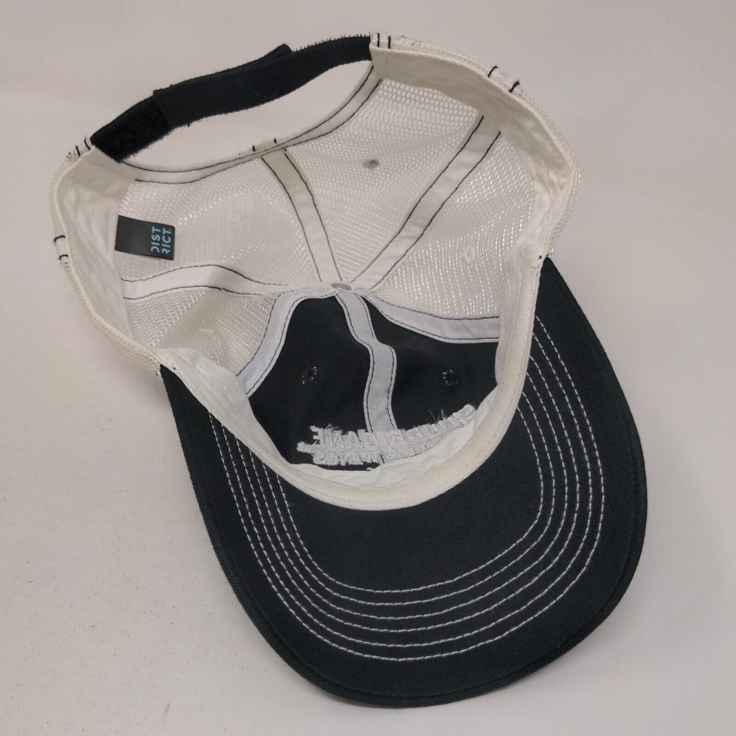 Hurricane Grill & Wings Julington Creek Strapback Trucker Hat Black OS Mesh Back
