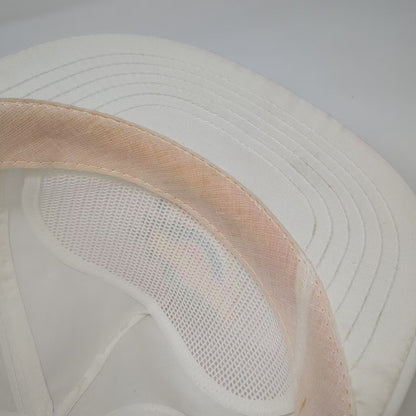White Trucker Georgia-Pacific Winners Circle Snapback Hat OS Racing Vintage