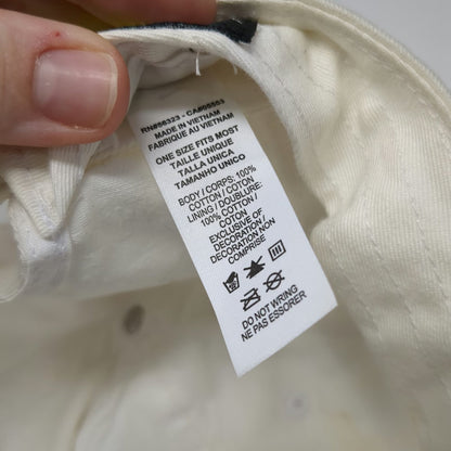 Nike Baseball Cap White One Size AmerisourceBergen MWI Animal Health Swoosh Hat