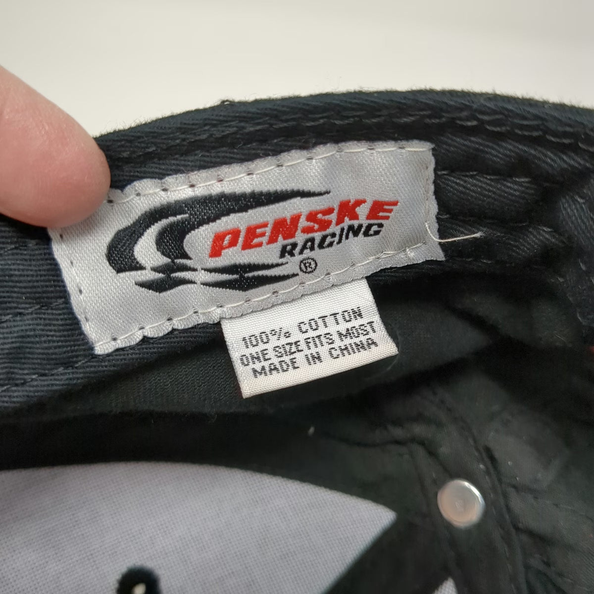 Penske Racing Baseball Cap Black One Size Brad Keselowski Discount Tire 22 hat