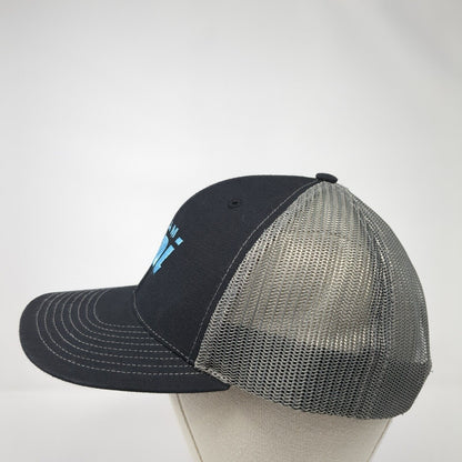Team MPI Snapback Trucker Hat Black One Size Mesh Back Richardson