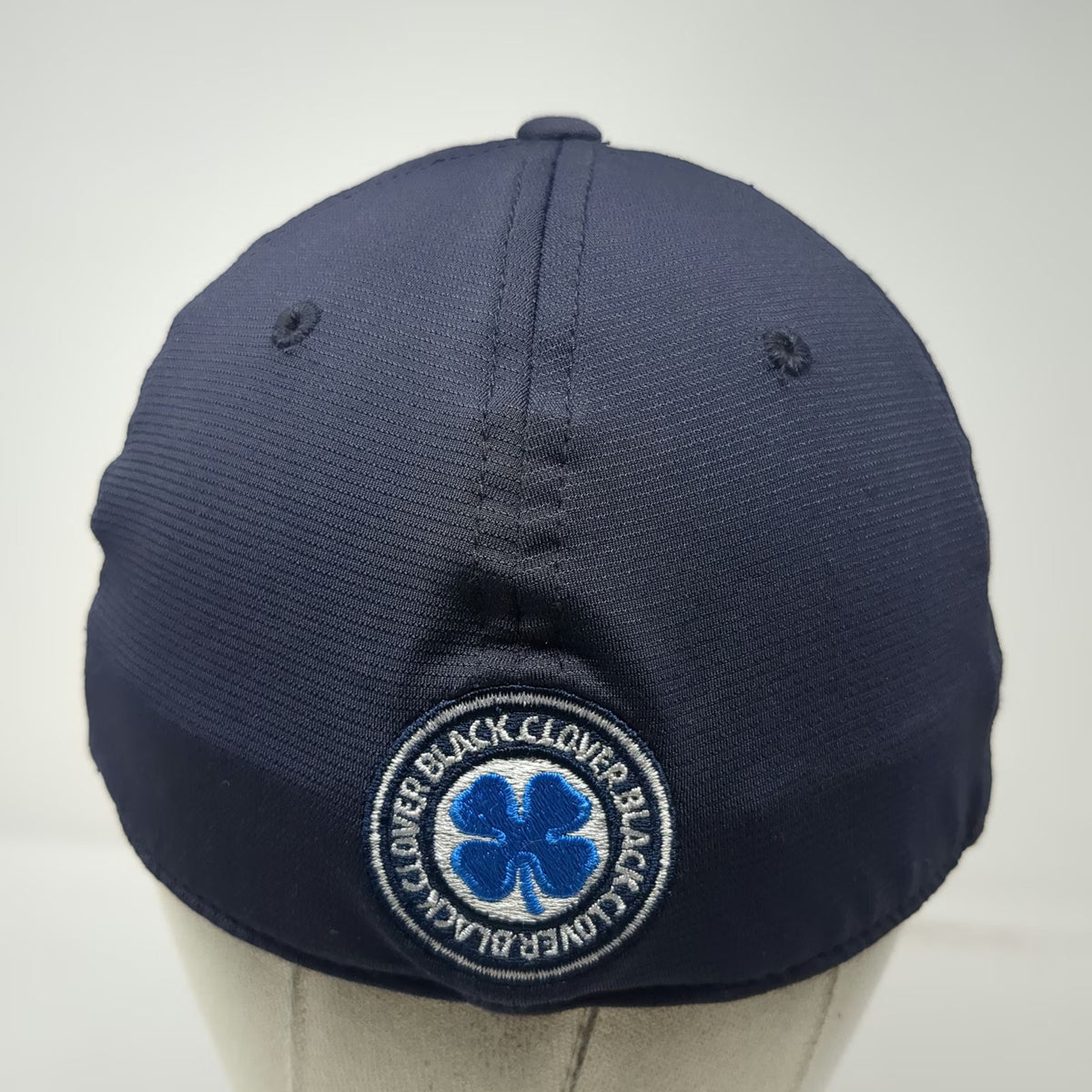 Black Clover Baseball Cap Blue XL Live Lucky Advocates Stretch Memory Fit hat