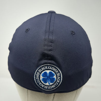Black Clover Baseball Cap Blue XL Live Lucky Advocates Stretch Memory Fit hat