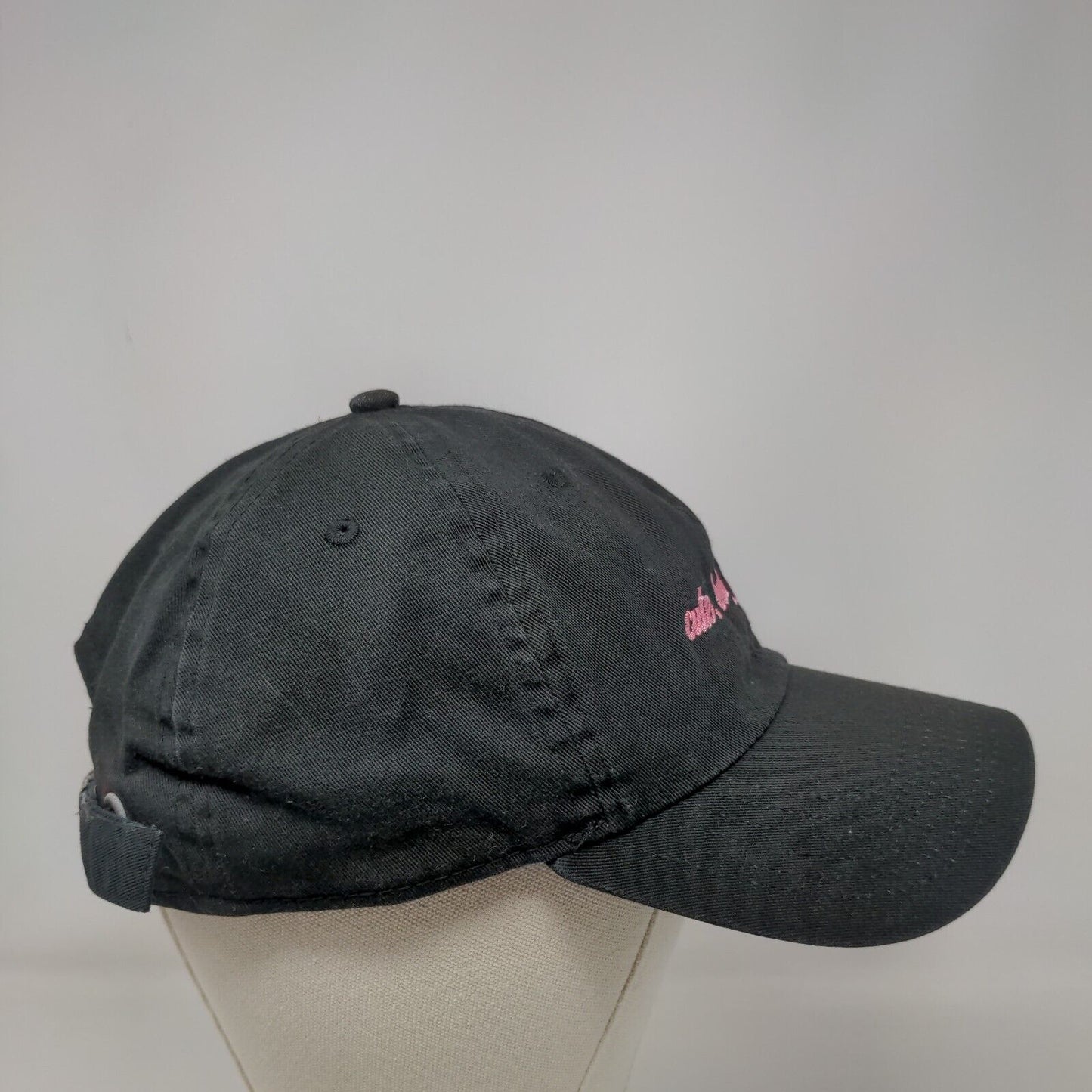 Cute But Psycho Slideback Hat Black OSFA Adjustable Embroidered David and Young