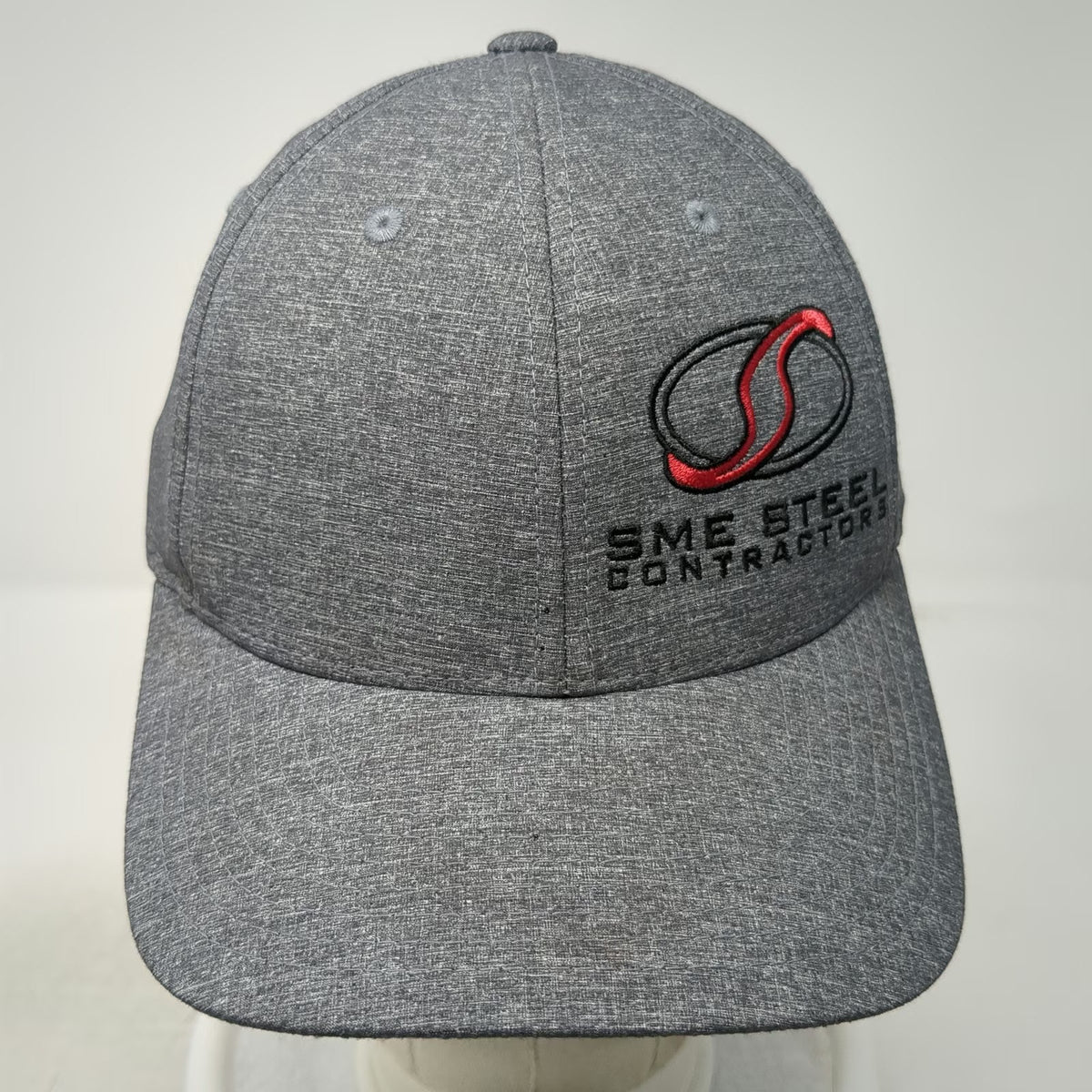 Port Authority Snapback Gray OSFM Hat SME Steel Contractors SLC Airport Program
